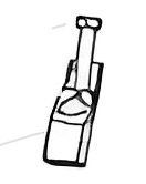 RIGHT CLAMP SEAT OF STEERING HANDLE