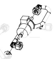 FUEL FILTER ASSY(INC.RUBBER SHEATH)