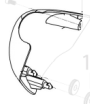 RIGHT PROTECTIVE PANEL,BLACK