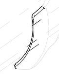 LEFT DECORATIVE PART,HEADLIGHT