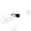 Φ6 SHIFT LEVER FISHEYE BEARING M6,REVERSE THREAD