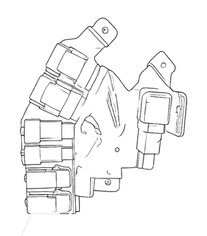 HARNESS CONNECTOER FIXING COVER